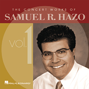 cover CONCERT WORKS OF SAMUEL R HAZO #1 CD-P.O.P.